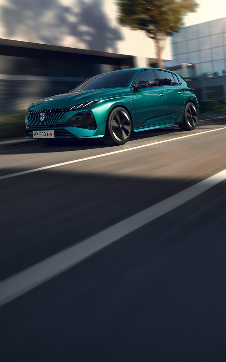New PEUGEOT 308 front view