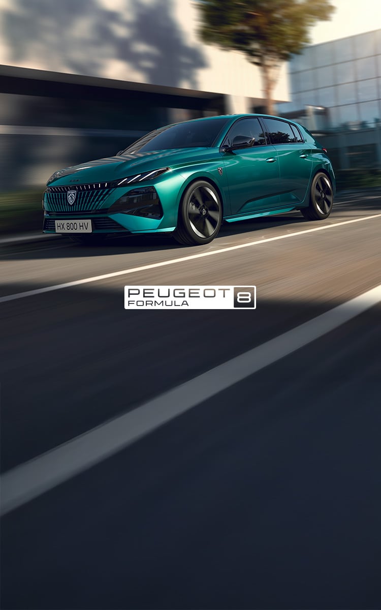 New PEUGEOT 308 front view