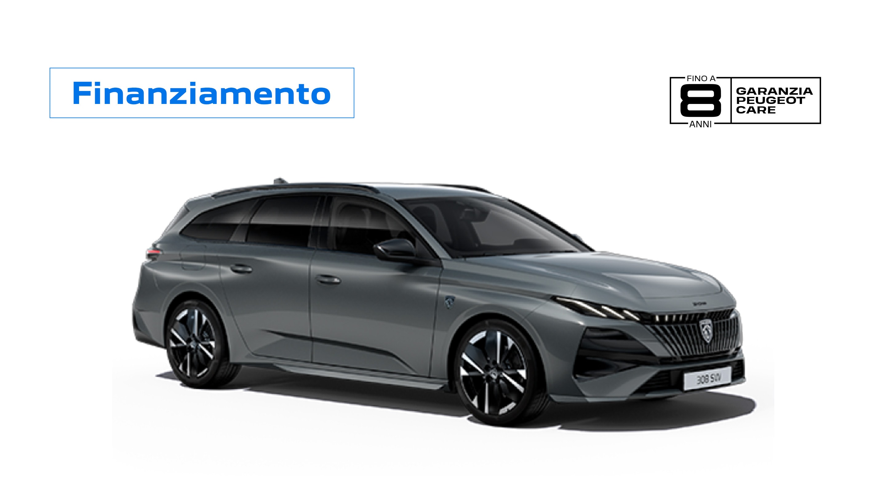 Peugeot 308 SW Hybrid 145 Style in offerta da 199€/mese – Gruppo L'Auto Sondrio, Valtellina e Como