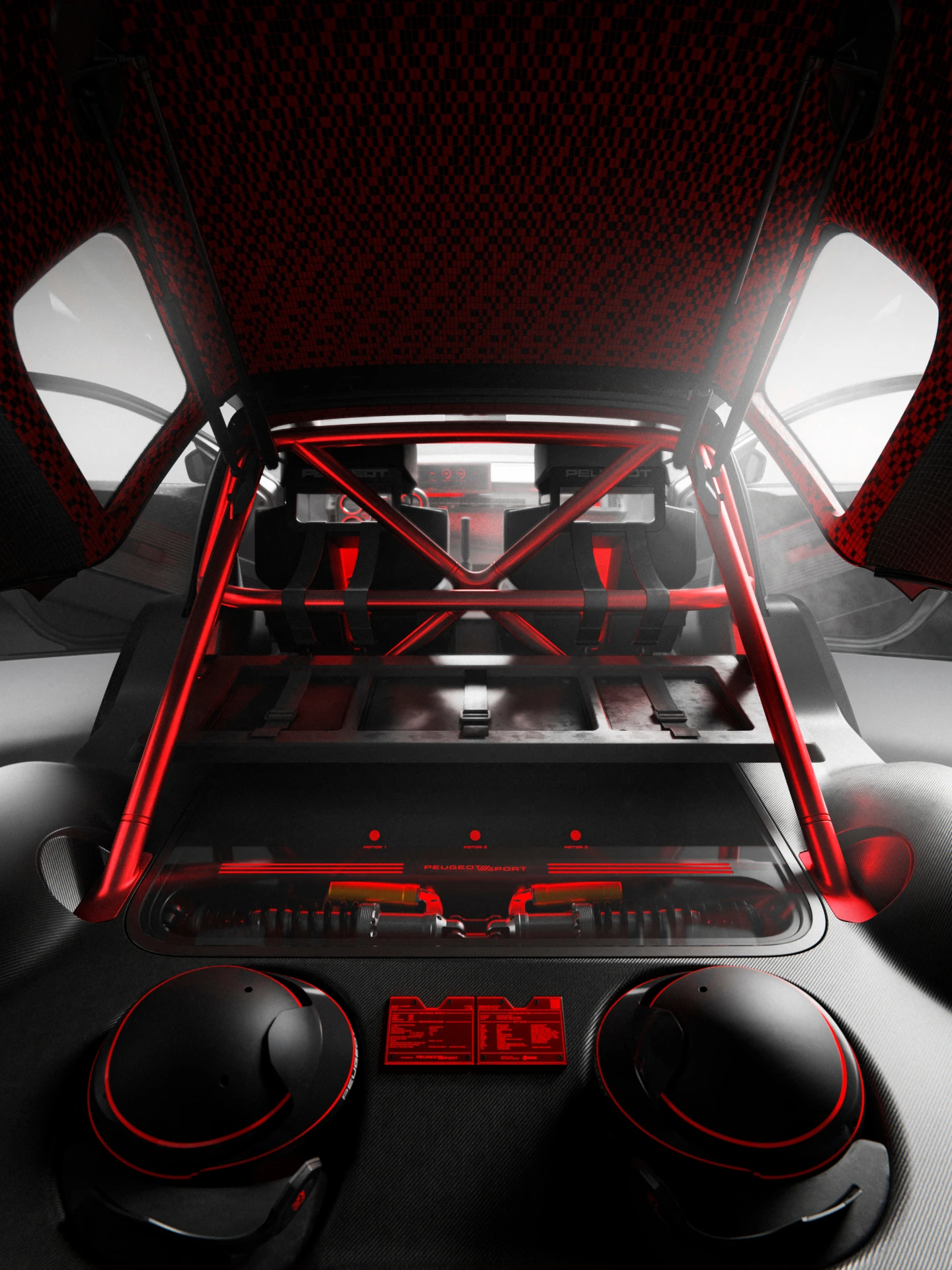 PEUGEOT E-T16 Concept, apertura posteriore