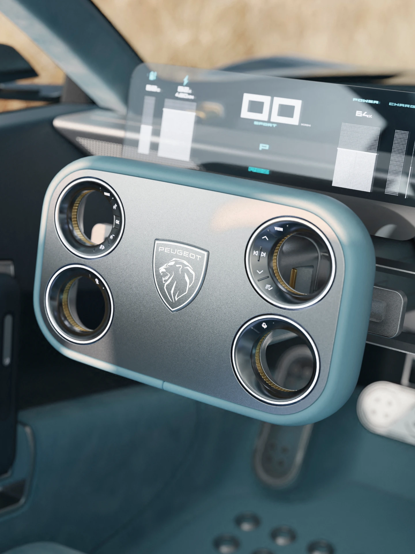 PEUGEOT Hypersquare® a bordo di RCZ Vision