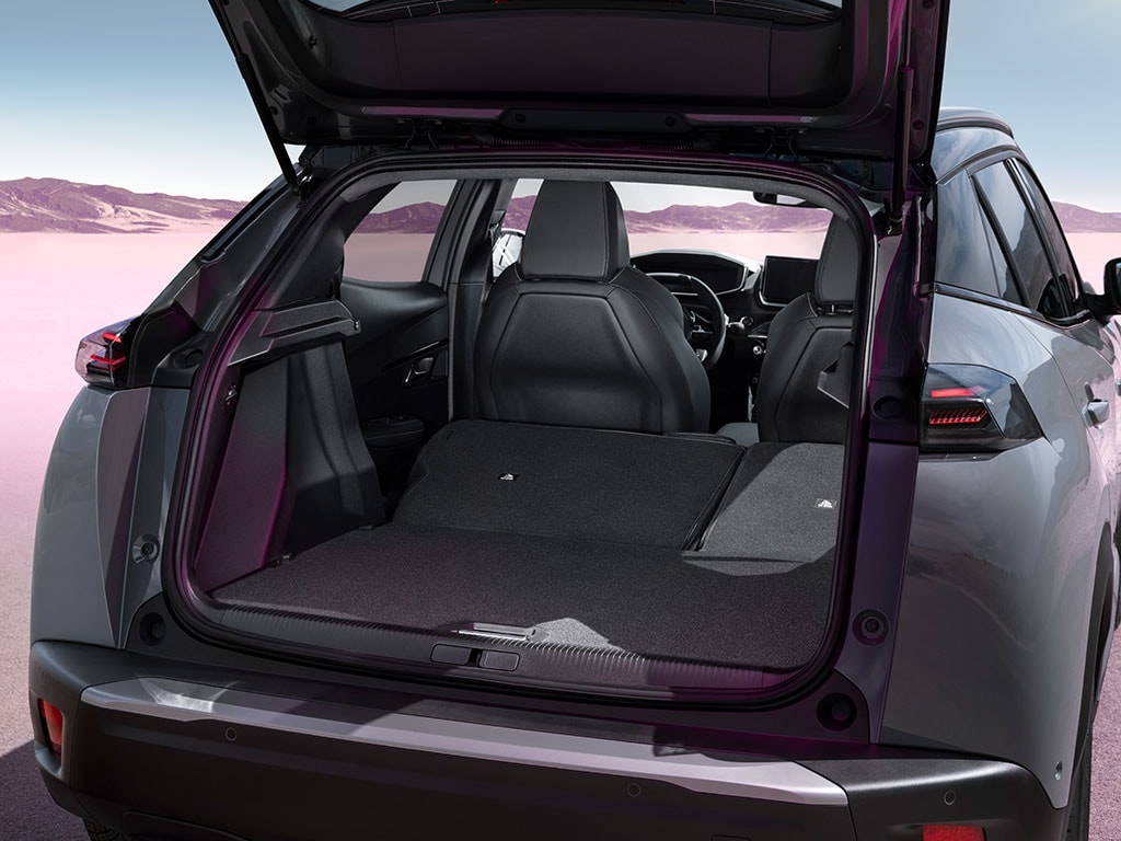 Bagagliaio modulare a doppio livello di nuovo PEUGEOT E-2008