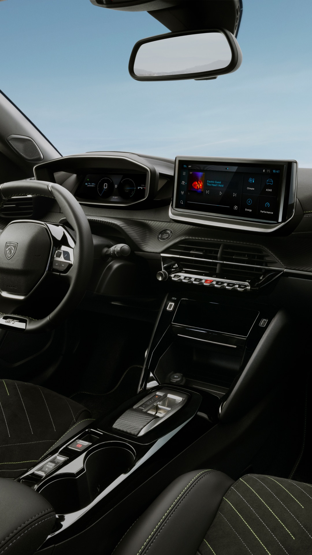 PEUGEOT E-208 i-Cockpit 3D