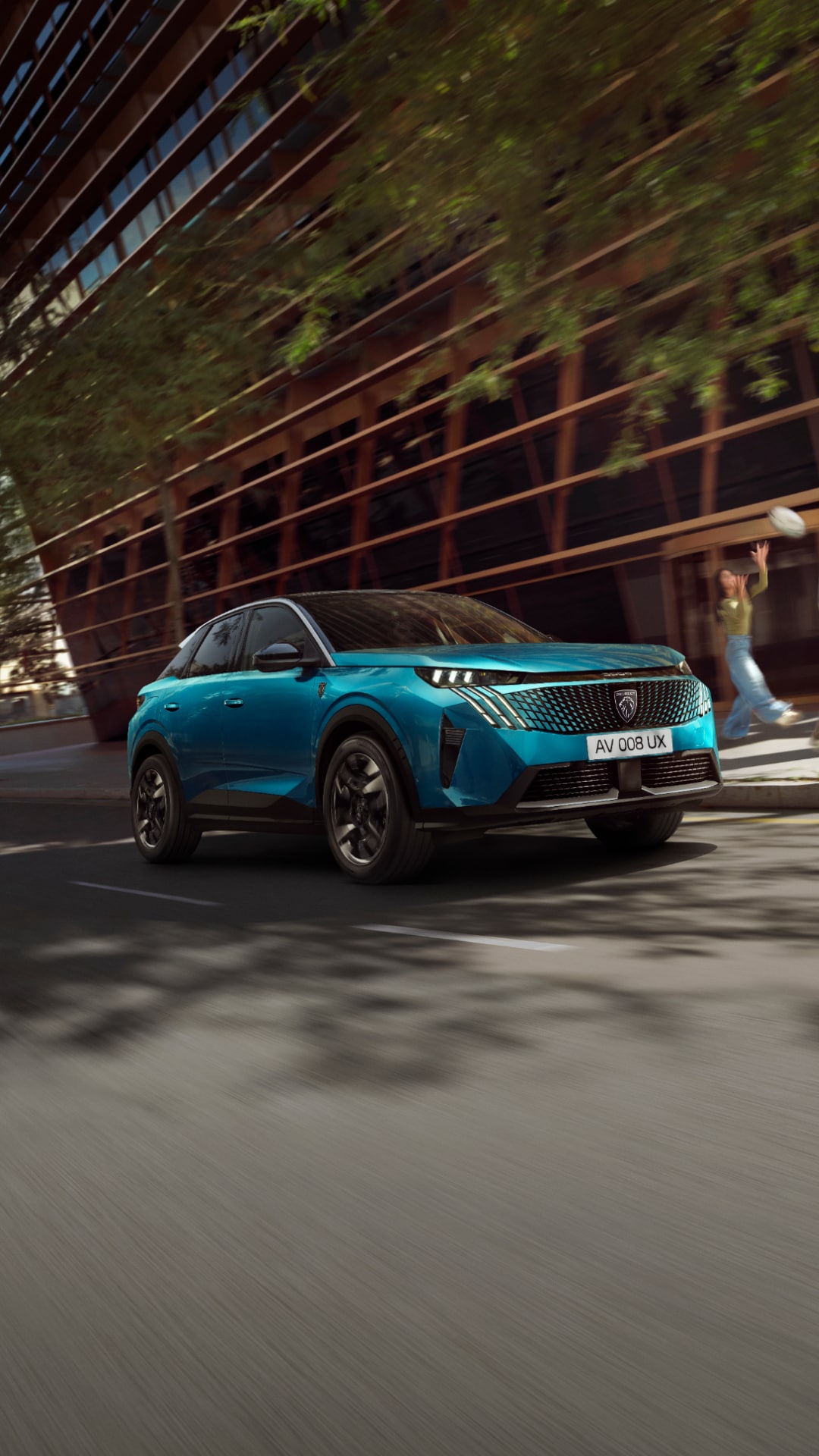 PEUGEOT 3008 Hybrid x DUPONT front view