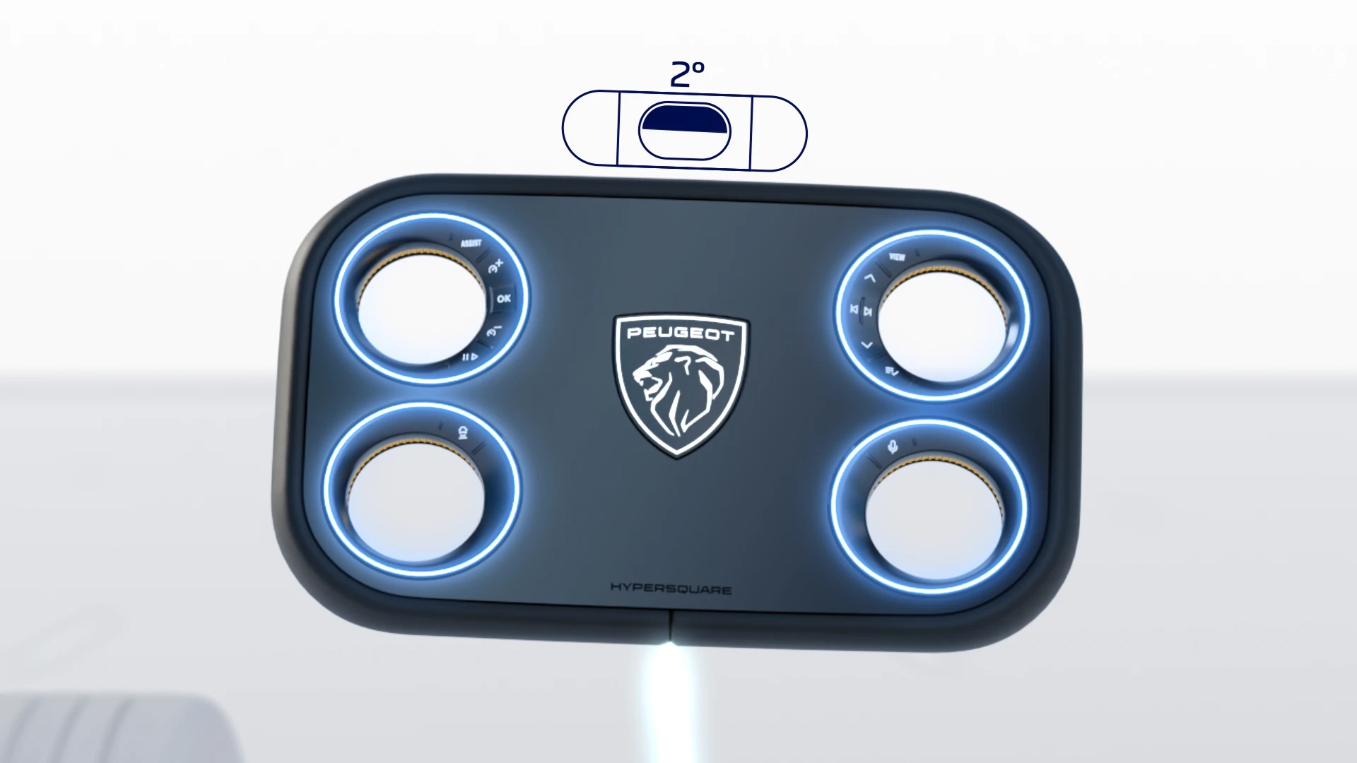 Peugeot Hypersquare®, un'esperienza di guida precisa
